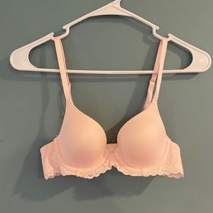 Aerie Real Sunnie Full Coverage Lightly Lined Blossom Lace Trim Bra